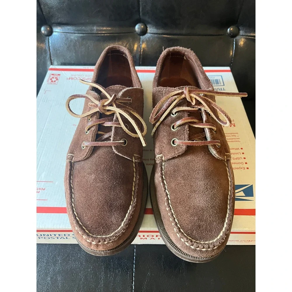 Rancourt & Co Brown Suede Camp Moc